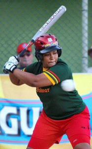 Claudia León - Sóftbol femenino de Bolívar