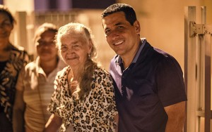 Dumek con Joaquina Díaz