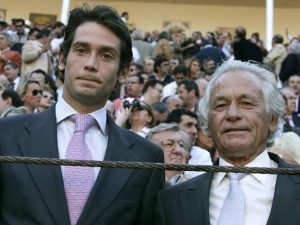 Madrid, 15 de mayo de 2007. Feria de San Isidro en la plaza de toros de Las Ventas. Palomo Linares y su hijo. Foto: IGNACIO GIL. ...archdc...